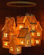 iCreativeIdeas Village Lamp